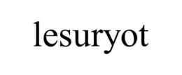 LESURYOT trademark