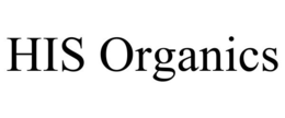 HIS ORGANICS trademark