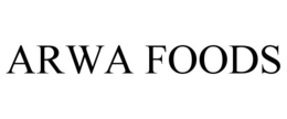 ARWA FOODS trademark