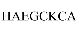 HAEGCKCA trademark