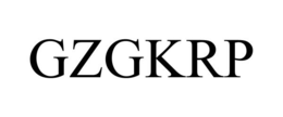 GZGKRP trademark