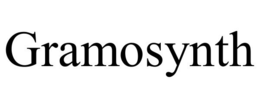 GRAMOSYNTH trademark