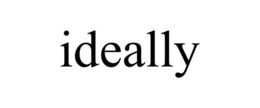IDEALLY trademark