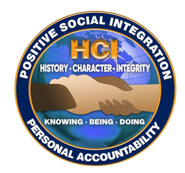 POSITIVE SOCIAL INTEGRATION HCI HISTORY • CHARACTER • INTEGRITY KNOWING • BEING • DOING PERSONAL ACCOUNTABILITY trademark