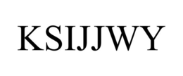 KSIJJWY trademark