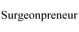 SURGEONPRENEUR trademark