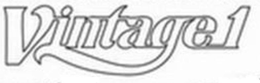 VINTAGE 1 trademark