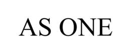 AS ONE trademark