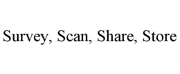 SURVEY, SCAN, SHARE, STORE trademark