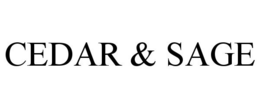 CEDAR & SAGE trademark