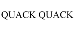 QUACK QUACK trademark