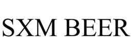 SXM BEER trademark