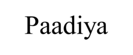 PAADIYA trademark