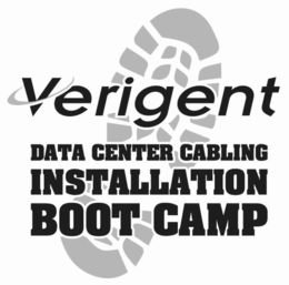 VERIGENT DATA CENTER CABLING INSTALLATION BOOT CAMP trademark