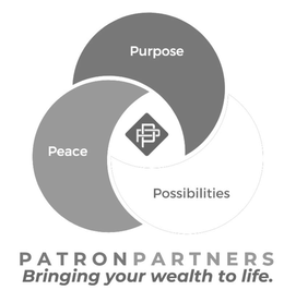 PEACE PURPOSE POSSIBILITIES PP PATRON PARTNERS BRINGING YOUR WEALTH TO LIFE trademark