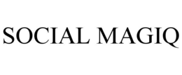 SOCIAL MAGIQ trademark