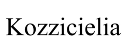 KOZZICIELIA trademark