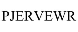 PJERVEWR trademark