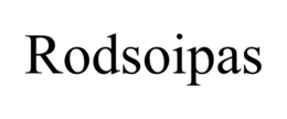 RODSOIPAS trademark