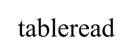 TABLEREAD trademark