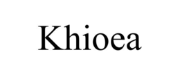 KHIOEA trademark