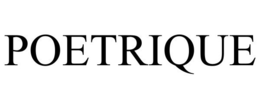 POETRIQUE trademark