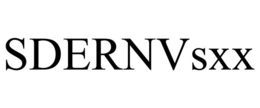 SDERNVSXX trademark
