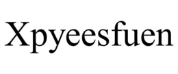 XPYEESFUEN trademark