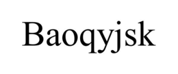 BAOQYJSK trademark