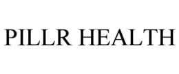PILLR HEALTH trademark