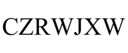 CZRWJXW trademark