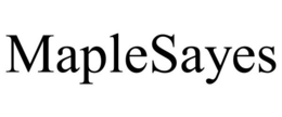 MAPLESAYES trademark