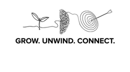 GROW. UNWIND. CONNECT. trademark