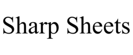 SHARP SHEETS trademark
