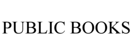 PUBLIC BOOKS trademark