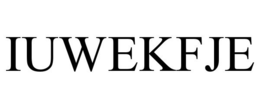 IUWEKFJE trademark