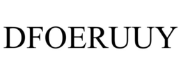 DFOERUUY trademark