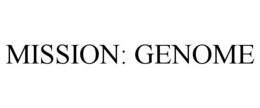 MISSION: GENOME trademark