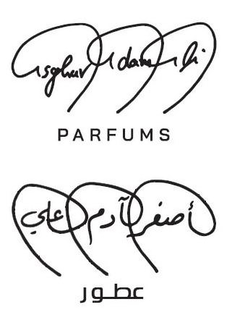 ASGHAR ADAM ALI PARFUMS trademark