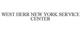 WEST HERR NEW YORK SERVICE CENTER trademark