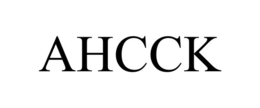 AHCCK trademark