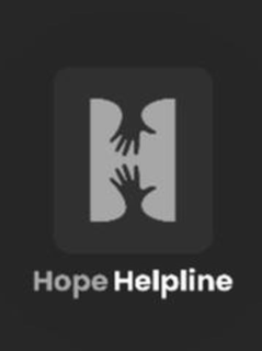 H HOPE HELPLINE trademark