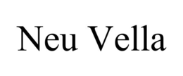 NEU VELLA trademark