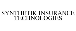 SYNTHETIK INSURANCE TECHNOLOGIES trademark