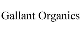GALLANT ORGANICS trademark