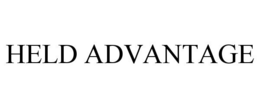HELD ADVANTAGE trademark