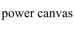 POWER CANVAS trademark