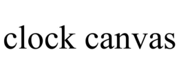 CLOCK CANVAS trademark