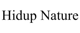 HIDUP NATURE trademark