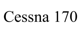 CESSNA 170 trademark